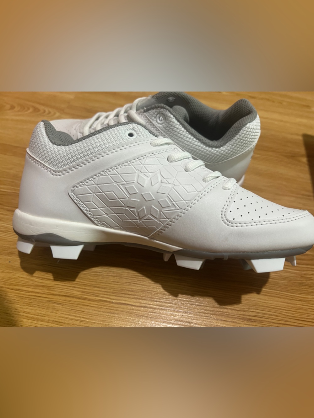 Rip-It Girls White Softball Cleats - Youth - Picture 4 of 6